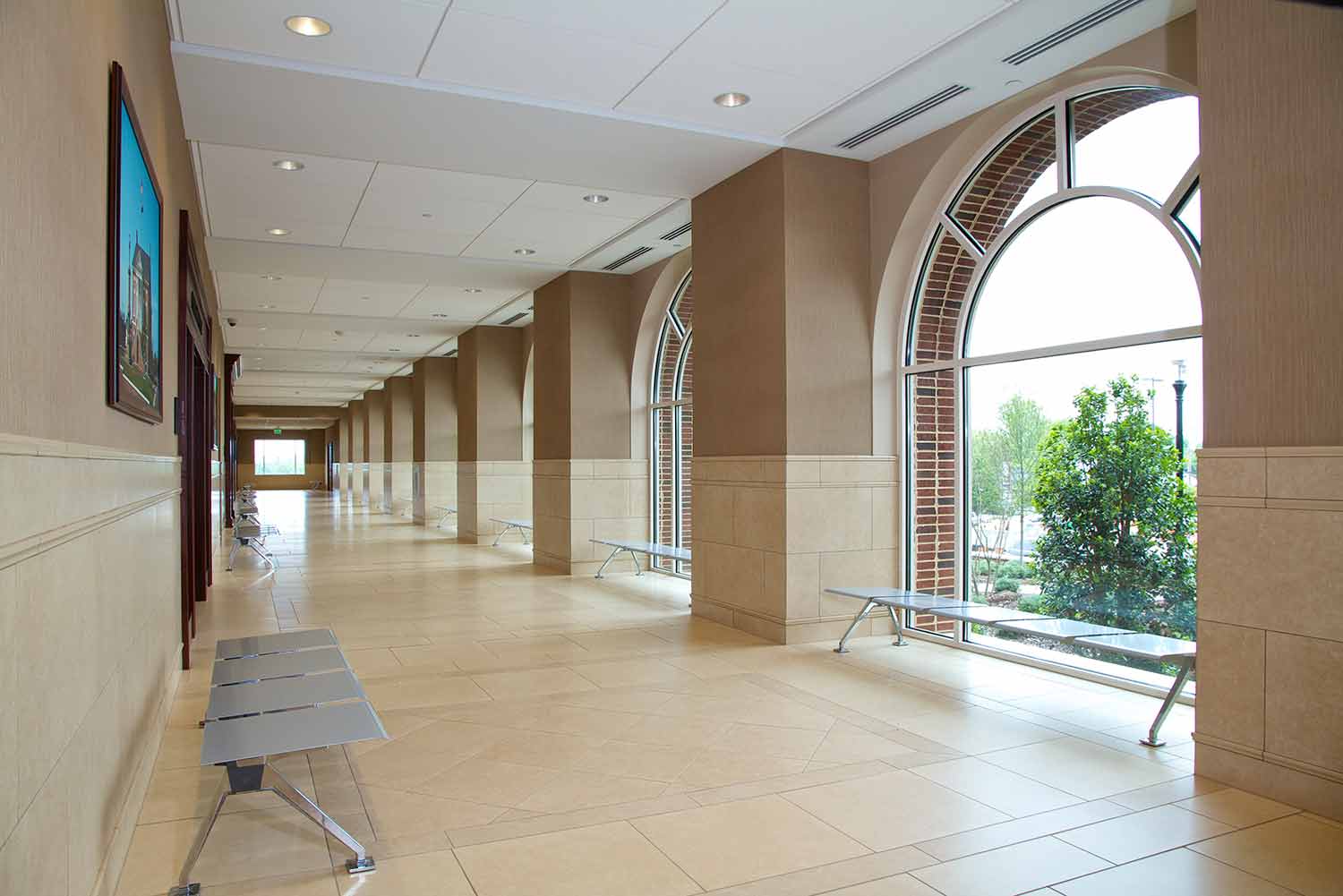 courthouse hallway Perception Builders LLC Lancaster SC