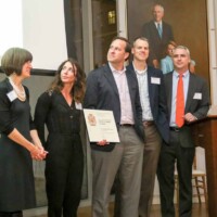 group shot accepting award Perception Builders LLC Lancaster SC